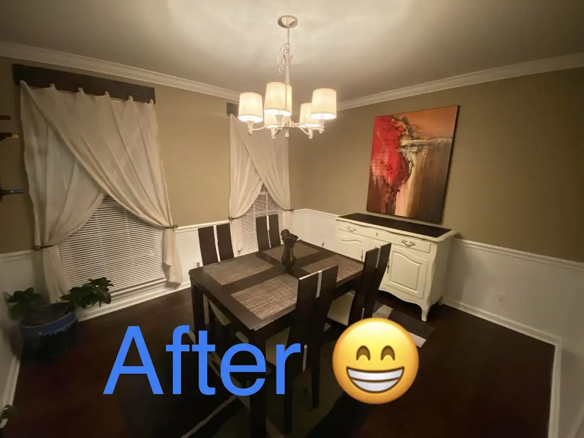 Professional dining room restoration after water damage in Severance